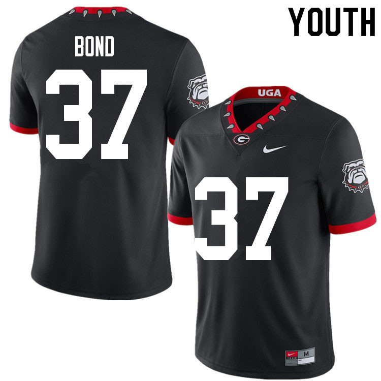 2020 Youth #37 Patrick Bond Georgia Bulldogs Mascot 100th Anniversary College Football Jerseys Sale-